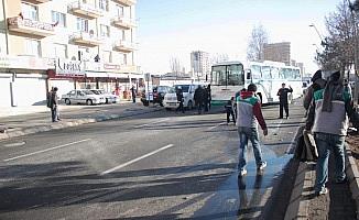 Kayseri’de zincirleme trafik kazasında 11 araç birbirine girdi
