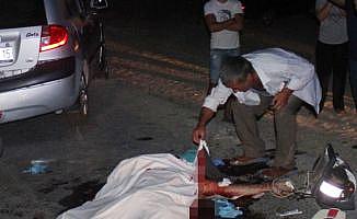 Manavgat'ta motosiklet kazası: 1 ölü