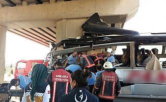 Ankara’da yolcu otobüsü kaza yaptı: 5 ölü