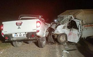 Mardin Midyat'ta trafik kazası: 1 ölü, 3 yaralı