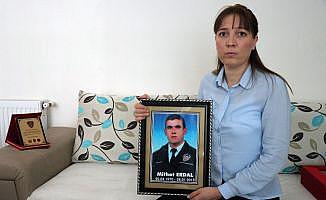Polis Mithat Erdal'ın eşi ’şehitlik’ hakkı istiyor