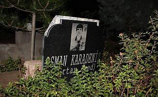 PKK’lı teröristlerin mezar taşları değiştirildi